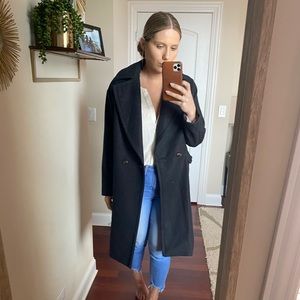 Gray spring coat